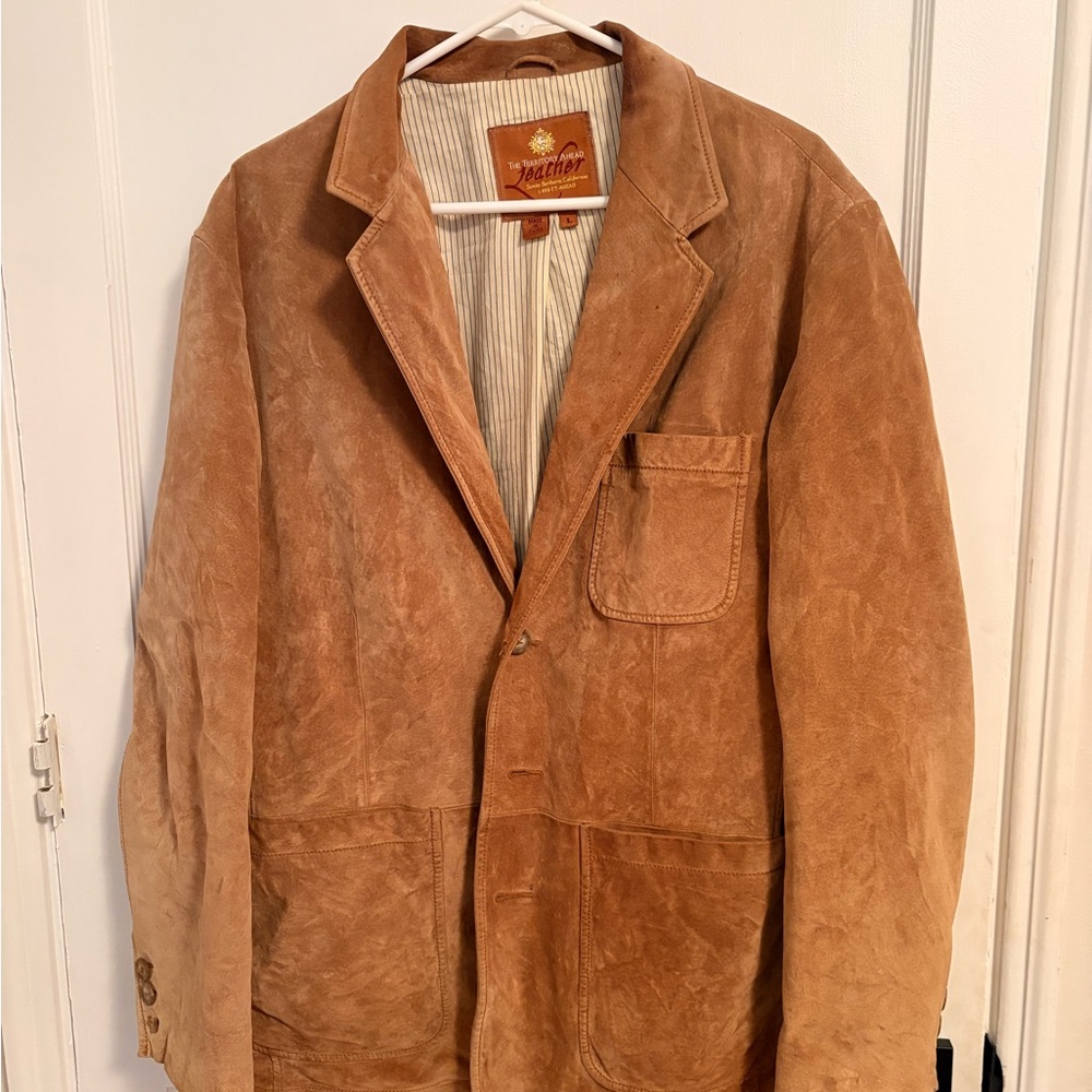 The Territory Ahead Men's Leather Jacket in Brown